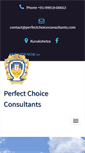 Mobile Screenshot of perfectchoiceconsultants.com